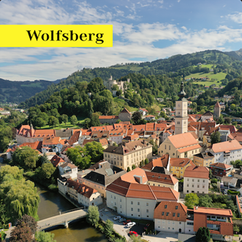 Wolfsberg Drohnenansicht